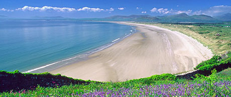 Harlech beach